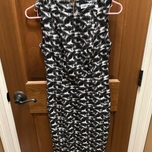 Calvin Klein Black and White Women's Dress